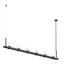 Sonneman Intervals SATIN BLACK 96.25W x 4L x 11.5H Pendant