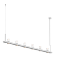 Sonneman Intervals Satin White 96.25W x 4L x 11.5H Pendant