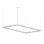 Sonneman Intervals Satin White 104W x 56L x 11.5H Pendant