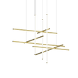 Sonneman Labyrinth BRASS 61W x 53L x 45H Pendant