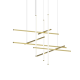 Sonneman Labyrinth BRASS 61W x 53L x 45H Pendant