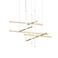 Sonneman Labyrinth BRASS 61W x 53L x 45H Pendant