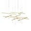 Sonneman Labyrinth BRASS 88.75W x 53L x 49H Pendant
