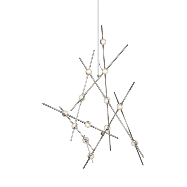 Sonneman Constellation SATIN NICKEL 25.75W x 32H Pendant