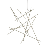 Sonneman Constellation SATIN NICKEL 37.25W x 39.25H Pendant
