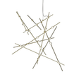Sonneman Constellation SATIN BRASS 37.25W x 39.25H Pendant