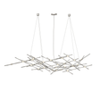 Sonneman Constellation SATIN NICKEL 55W x 17.25L x 13H Pendant