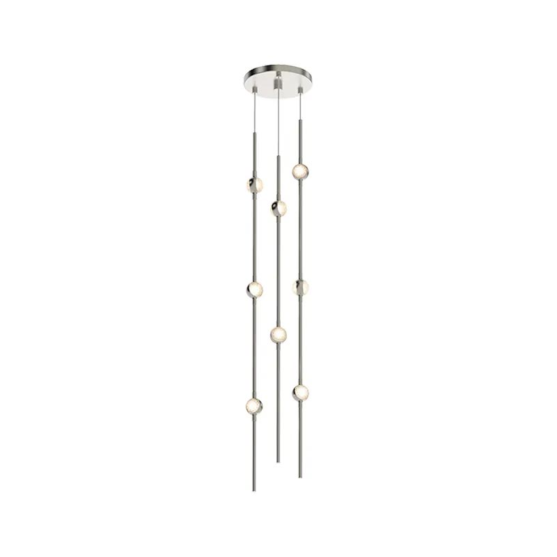 Sonneman Constellation SATIN NICKEL 6W x 34H Pendant