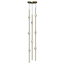 Sonneman Constellation SATIN BRASS 6W x 34H Pendant