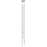 Sonneman Constellation SATIN BRASS 6W x 76H Pendant