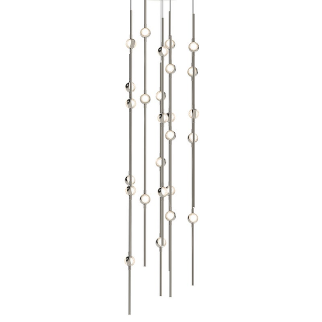 Sonneman Constellation SATIN NICKEL 12W x 39H Pendant