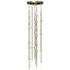 Sonneman Constellation SATIN BRASS 12W x 39H Pendant