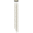 Sonneman Constellation SATIN BRASS 12W x 78H Pendant