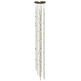 Sonneman Constellation SATIN BRASS 12W x 78H Pendant