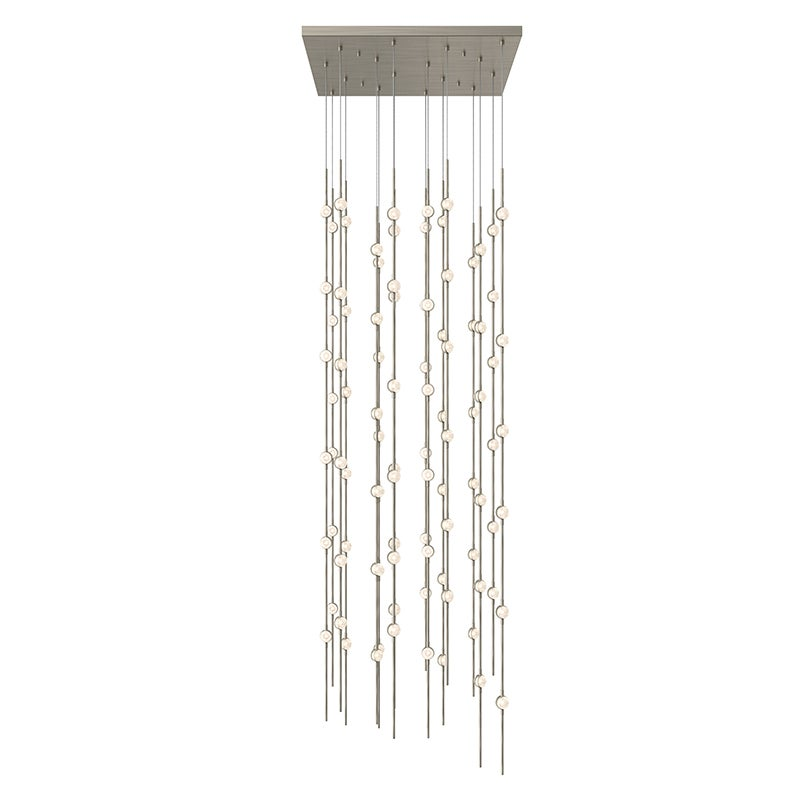 Sonneman Constellation SATIN NICKEL 21.5W x 21.5L x 67H Pendant