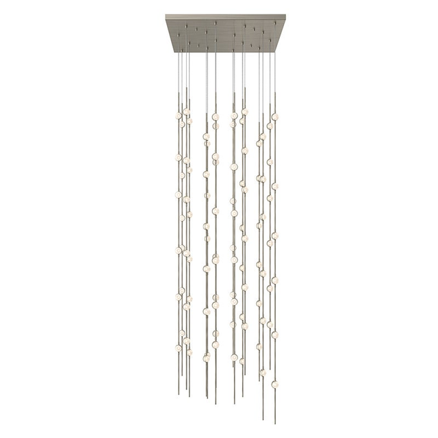 Sonneman Constellation SATIN NICKEL 21.5W x 21.5L x 67H Pendant