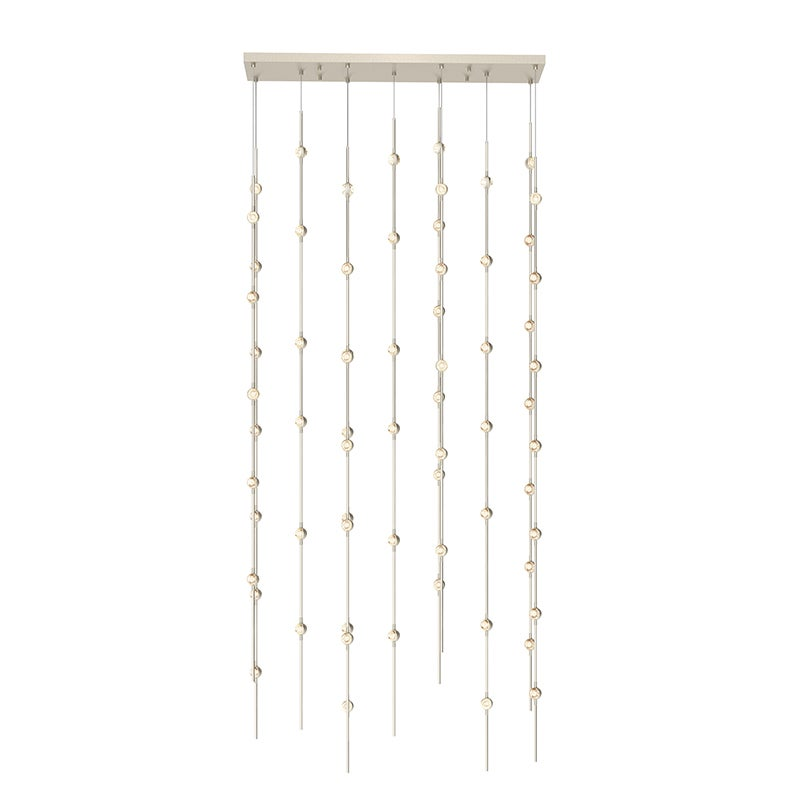 Sonneman Constellation SATIN NICKEL 35.5W x 7.5L x 75H Pendant