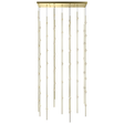 Sonneman Constellation SATIN BRASS 35.5W x 7.5L x 75H Pendant