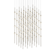 Sonneman Constellation SATIN NICKEL 21W x 21L x 36H Pendant