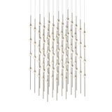 Sonneman Constellation SATIN NICKEL 21W x 21L x 36H Pendant