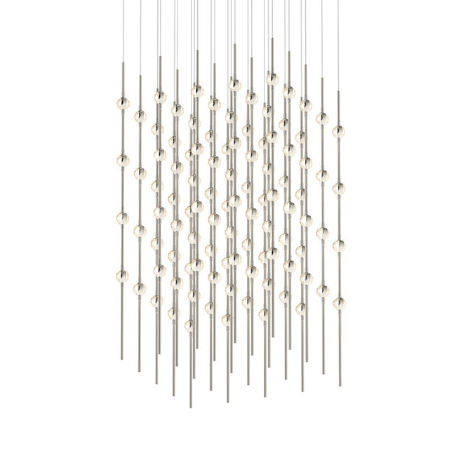 Sonneman Constellation SATIN NICKEL 21W x 21L x 36H Pendant