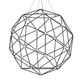 Sonneman Constellation Polished Black Nickel 45W x 45.75H Pendant