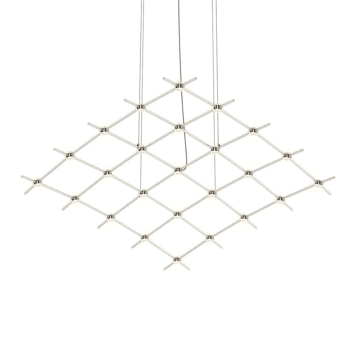 Sonneman Constellation SATIN NICKEL 121.75W x 50.5L x 1.5H Pendant
