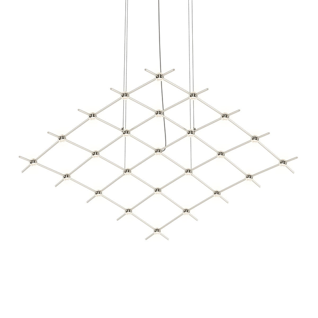 Sonneman Constellation SATIN NICKEL 121.75W x 50.5L x 1.5H Pendant