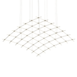 Sonneman Constellation SATIN NICKEL 177W x 73L x 1.5H Pendant