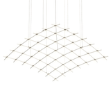 Sonneman Constellation SATIN NICKEL 177W x 73L x 1.5H Pendant
