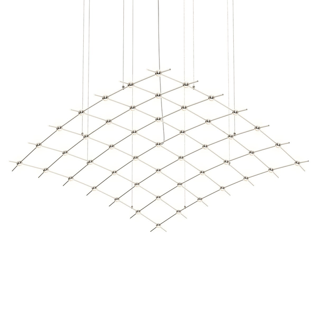 Sonneman Constellation SATIN NICKEL 177W x 73L x 1.5H Pendant