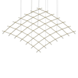 Sonneman Constellation SATIN BRASS 177W x 73L x 1.5H Pendant