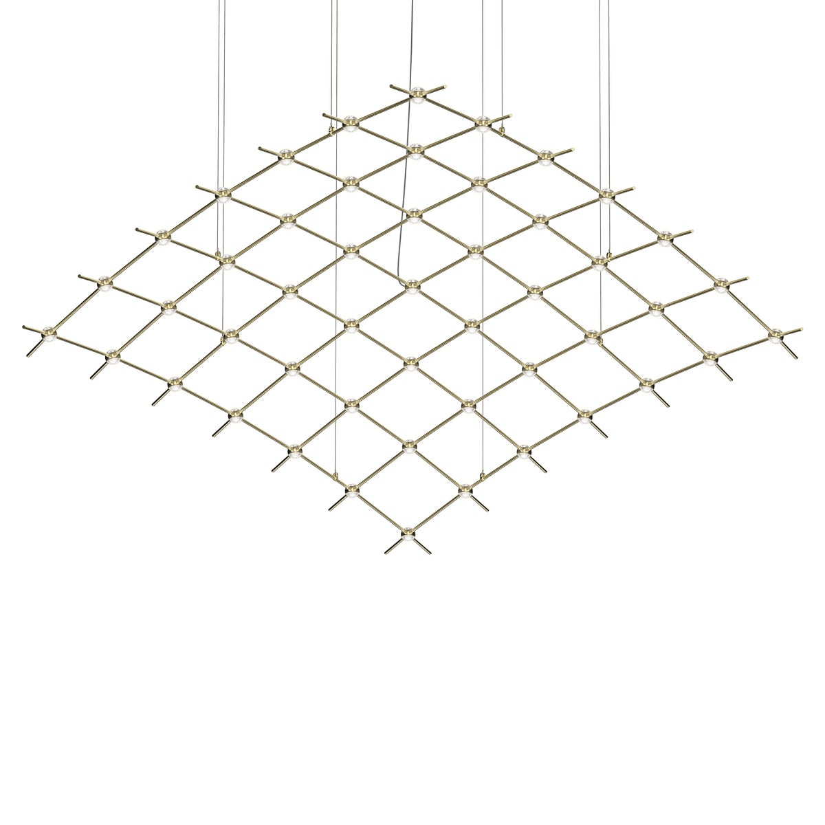 Sonneman Constellation SATIN BRASS 177W x 73L x 1.5H Pendant