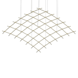 Sonneman Constellation SATIN BRASS 177W x 73L x 1.5H Pendant