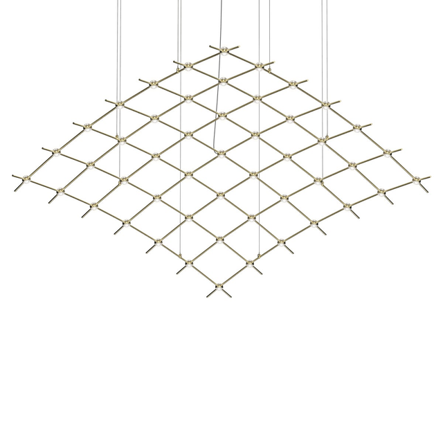 Sonneman Constellation SATIN BRASS 177W x 73L x 1.5H Pendant