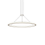 Sonneman Luna BRASS 37.5W x 1.75H Pendant