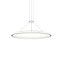 Sonneman Luna Bright Satin Aluminum 37.5W x 1.75H Pendant