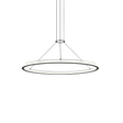 Sonneman Luna SATIN BLACK 37.5W x 1.75H Pendant