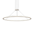 Sonneman Luna BRASS 49.5W x 1.75H Pendant