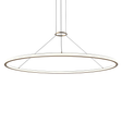 Sonneman Luna BRASS 61.5W x 1.75H Pendant