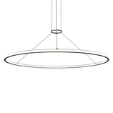 Sonneman Luna SATIN BLACK 61.5W x 1.75H Pendant