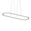 Sonneman Luna SATIN BLACK 61.5W x 19.5L x 1.5H Pendant