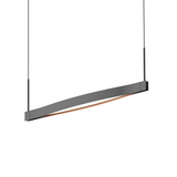 Sonneman Ola SATIN BLACK 28W x 2.5L x 7.5H Pendant