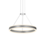 Sonneman Double Corona Bright Satin Aluminum 23.75W x 2.75H Pendant