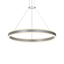 Sonneman Double Corona Bright Satin Aluminum 31.5W x 2.75H Pendant
