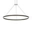 Sonneman Double Corona SATIN BLACK 59W x 2.75H Pendant