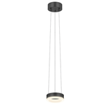 Sonneman Corona SATIN BLACK 6W x 2H Pendant