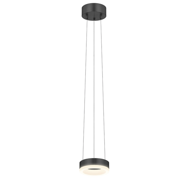 Sonneman Corona SATIN BLACK 6W x 2H Pendant