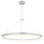 Sonneman Corona Bright Satin Aluminum 31.5W x 2H Pendant