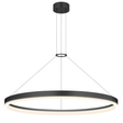 Sonneman Corona SATIN BLACK 31.5W x 2H Pendant